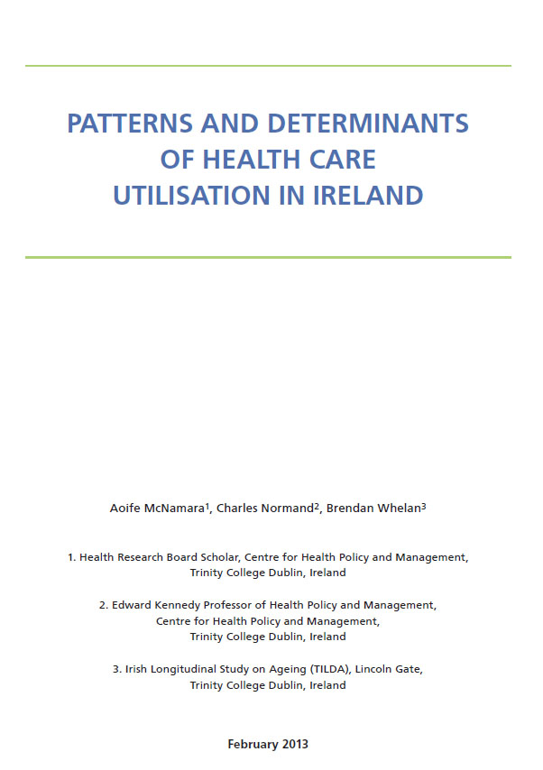 Patterns of Healthcare