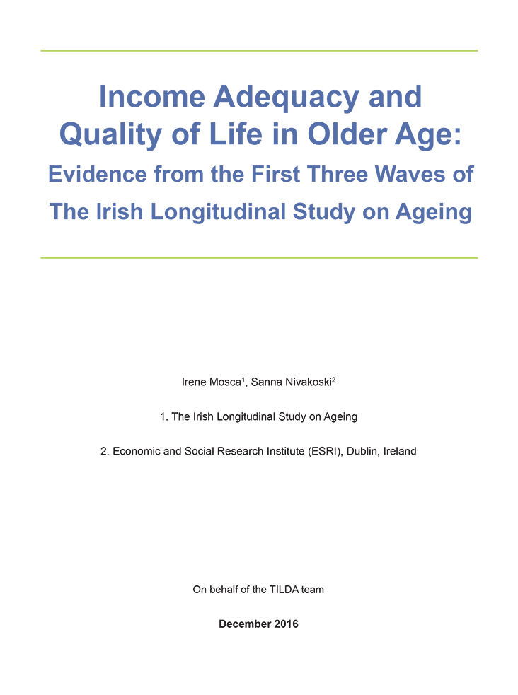 Income Adequacy