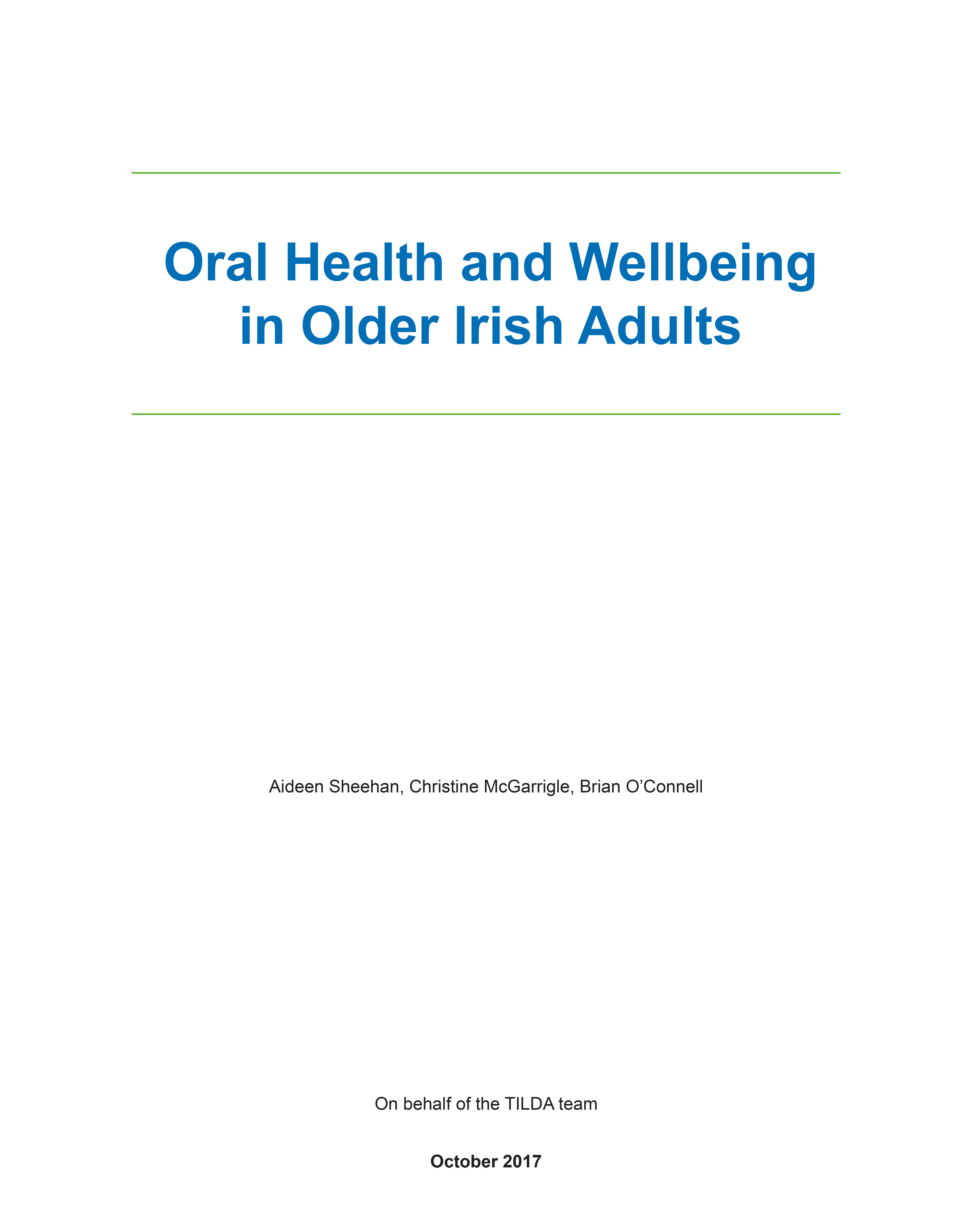 Oral Health