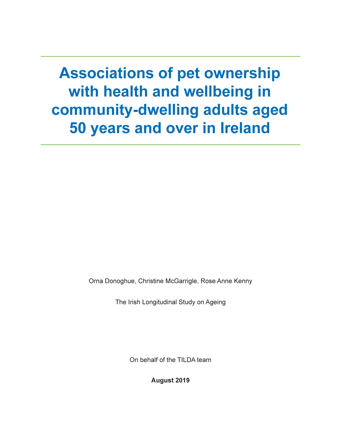 Pet Ownership